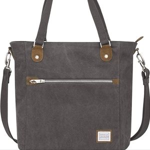Travelon Anti-Theft Heritage Tote Bag, Pewter, One Size
